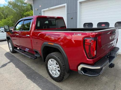 Cayenne Red 2021 GMC Sierra 2500 SLT
