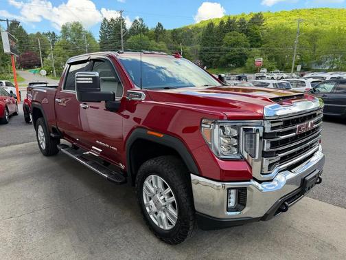 Cayenne Red 2021 GMC Sierra 2500 SLT