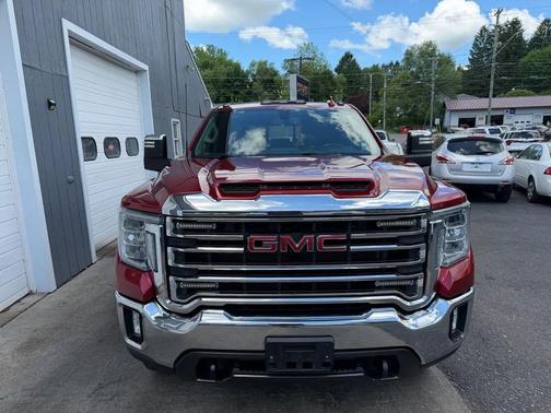 Cayenne Red 2021 GMC Sierra 2500 SLT