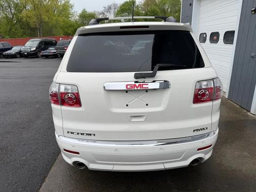 Summit White 2012 GMC Acadia Denali
