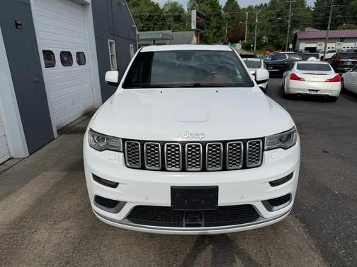 Bright White 2018 Jeep Grand Cherokee Summit