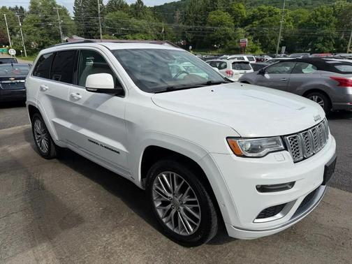 Bright White 2018 Jeep Grand Cherokee Summit