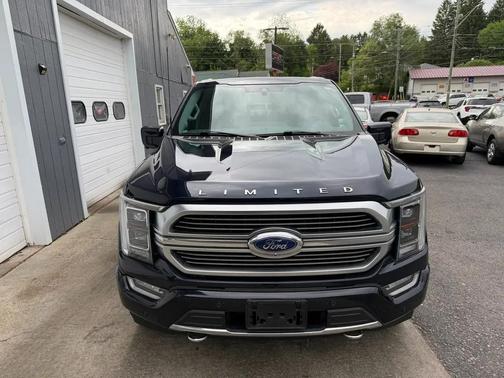 Antimatter Blue Metallic 2022 Ford F-150 Limited