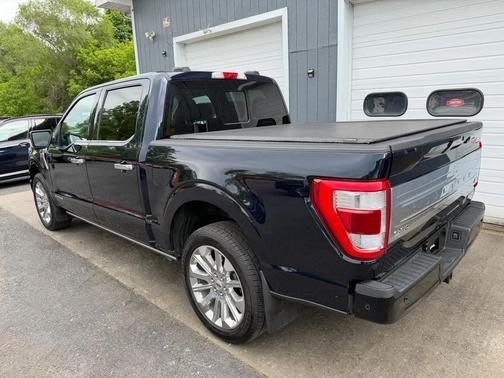 Antimatter Blue Metallic 2022 Ford F-150 Limited