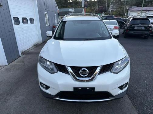 Moonlight White 2014 Nissan Rogue SL