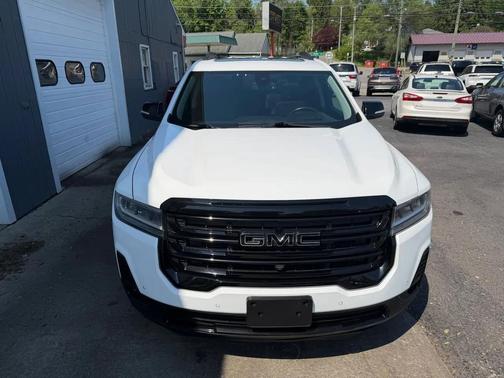 Summit White 2021 GMC Acadia AWD SLT