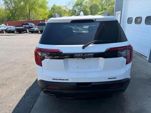 Summit White 2021 GMC Acadia AWD SLT