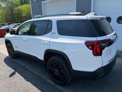 Summit White 2021 GMC Acadia AWD SLT