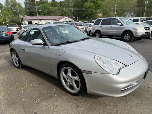 Arctic Silver Metallic 2002 Porsche 911 Carrera