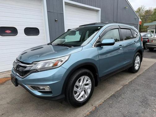 Mountain Air Blue Metallic 2016 Honda CR-V EX