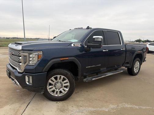 Pacific Blue Metallic 2020 GMC Sierra 2500 Denali