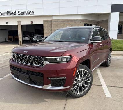 Velvet Red Pearlcoat 2023 Jeep Grand Cherokee L Summit