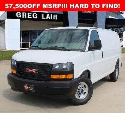 Summit White 2025 GMC Savana 3500 Work Van Cargo Van