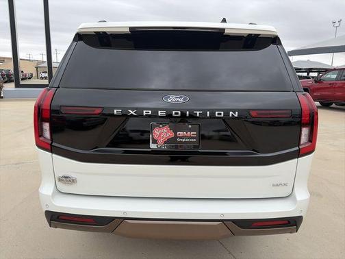 White Metallic 2025 Ford Expedition Max King Ranch