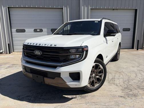 White Metallic 2025 Ford Expedition Max King Ranch