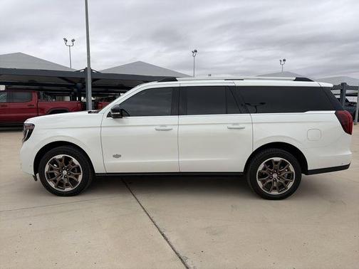 White Metallic 2025 Ford Expedition Max King Ranch