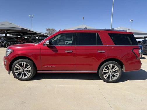 Red Metallic 2020 Ford Expedition Platinum