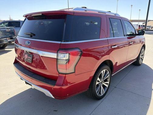 Red Metallic 2020 Ford Expedition Platinum