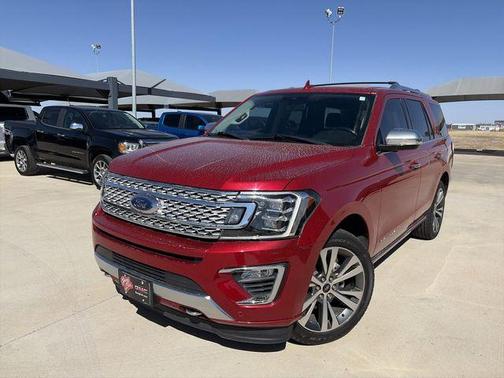 Red Metallic 2020 Ford Expedition Platinum