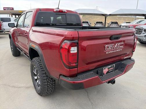 Volcanic Red 2026 GMC Canyon AT4X