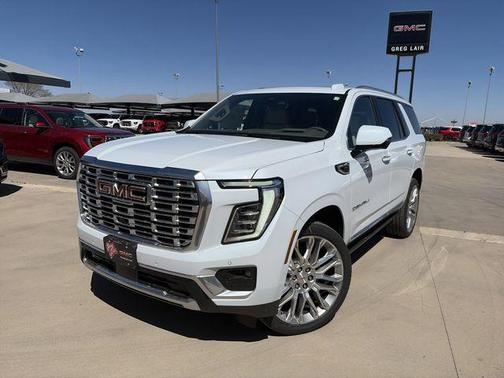 Glacier White 2026 GMC Yukon Denali