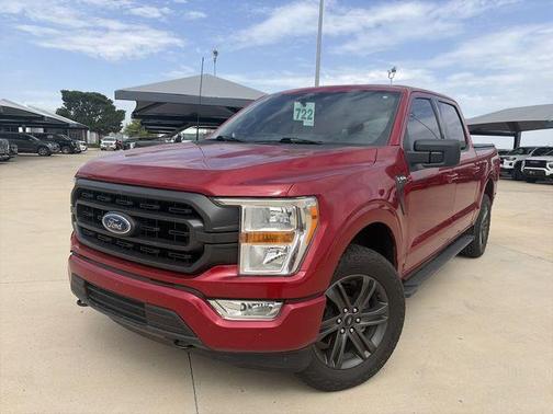 Red Metallic 2022 Ford F-150 XLT