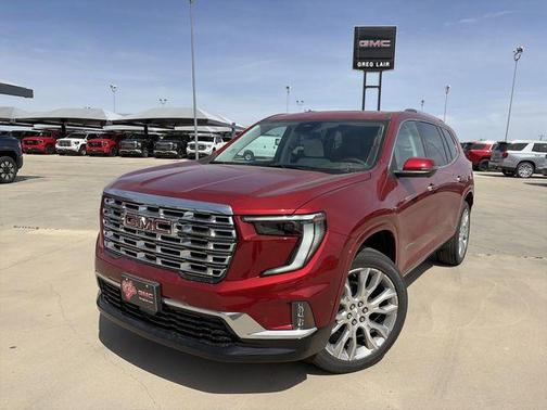 Volcanic Red 2026 GMC Acadia Denali
