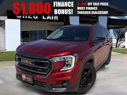 Volcanic Red 2024 GMC Terrain AT4