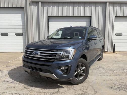 Blue 2020 Ford Expedition Max XLT
