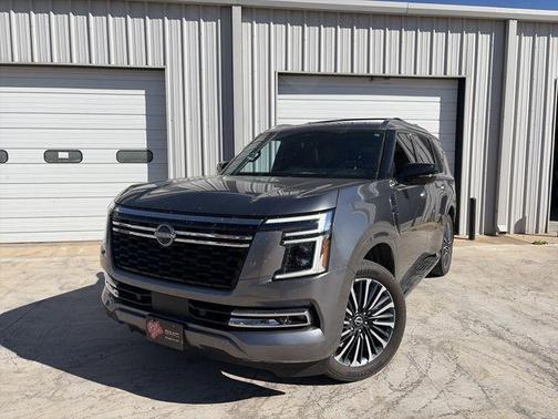 Gun Metallic 2025 Nissan Armada Platinum Reserve