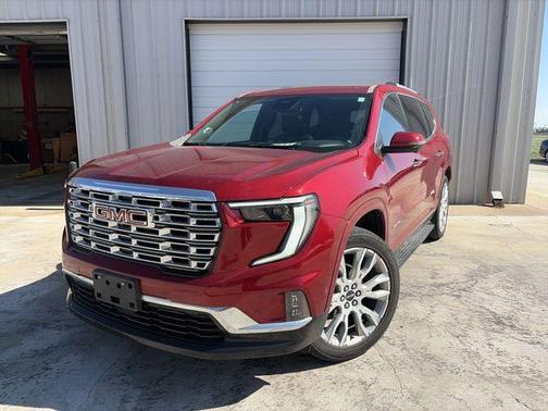Volcanic Red 2024 GMC Acadia Denali