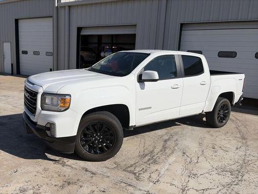 Summit White 2021 GMC Canyon Elevation