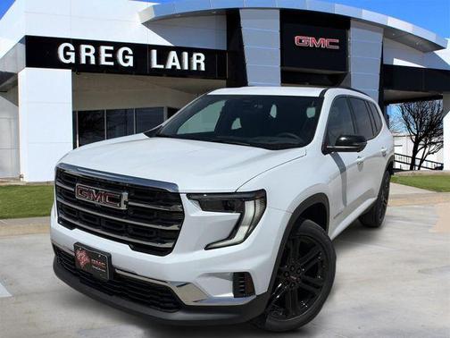 Glacier White 2026 GMC Acadia Elevation