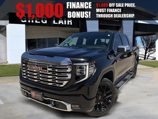 Onyx Black 2023 GMC Sierra 1500 Denali