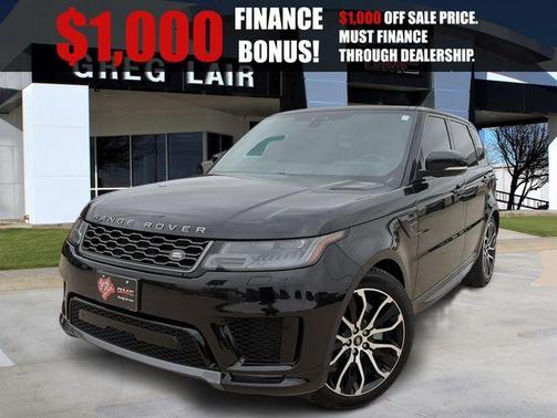 Santorini Black 2022 Land Rover Range Rover Sport HSE Silver Edition MHEV