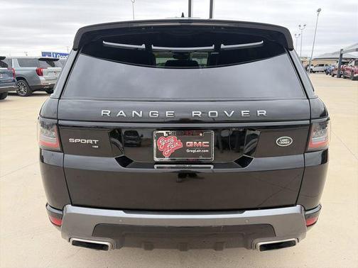 Santorini Black 2022 Land Rover Range Rover Sport HSE Silver Edition MHEV