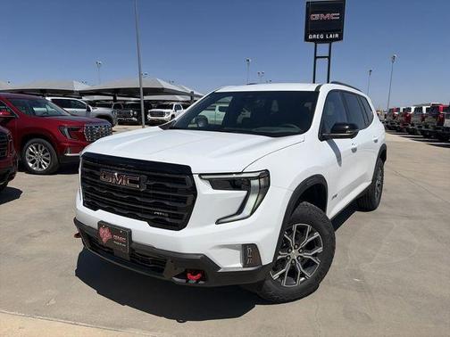 Summit White 2026 GMC Acadia AT4