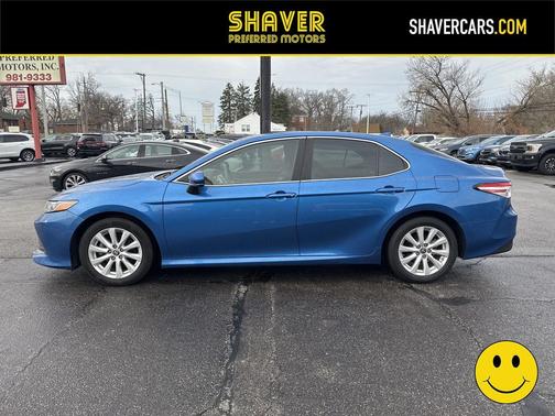 Blue Streak Metallic 2020 Toyota Camry LE