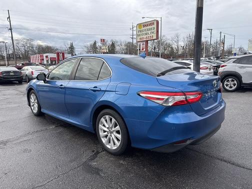 Blue Streak Metallic 2020 Toyota Camry LE