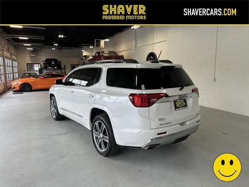 White Frost Tricoat 2017 GMC Acadia Denali