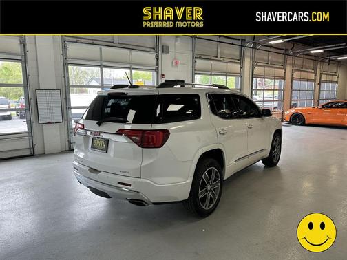 White Frost Tricoat 2017 GMC Acadia Denali