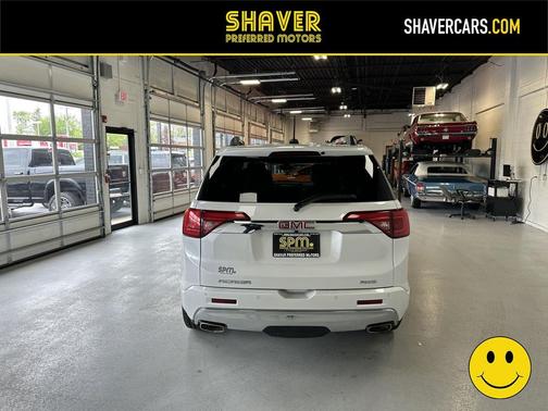 White Frost Tricoat 2017 GMC Acadia Denali