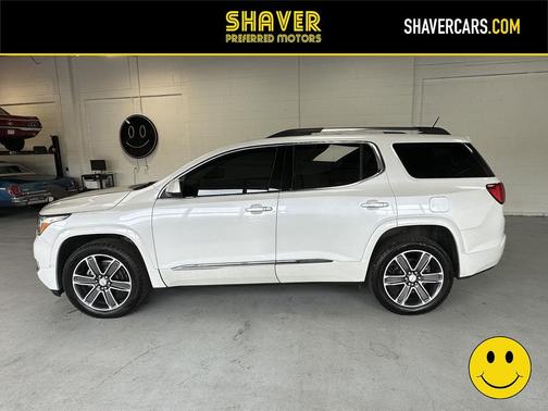 White Frost Tricoat 2017 GMC Acadia Denali