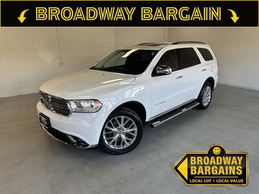 Bright White Clearcoat 2014 Dodge Durango Citadel