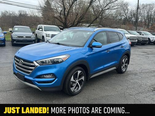 Caribbean Blue 2018 Hyundai TUCSON Limited