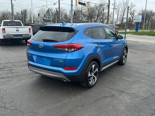 Caribbean Blue 2018 Hyundai TUCSON Limited