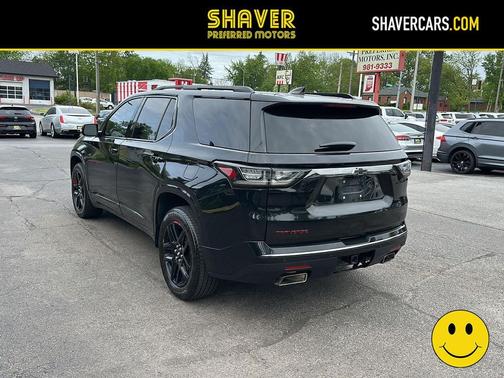 Mosaic Black Metallic 2018 Chevrolet Traverse Premier