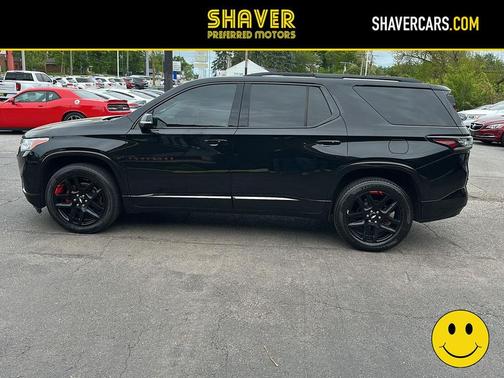 Mosaic Black Metallic 2018 Chevrolet Traverse Premier