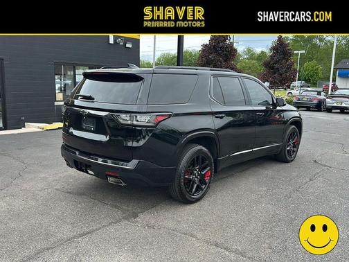 Mosaic Black Metallic 2018 Chevrolet Traverse Premier