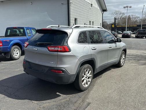Billet Silver Metallic Clearcoat 2016 Jeep Cherokee Latitude